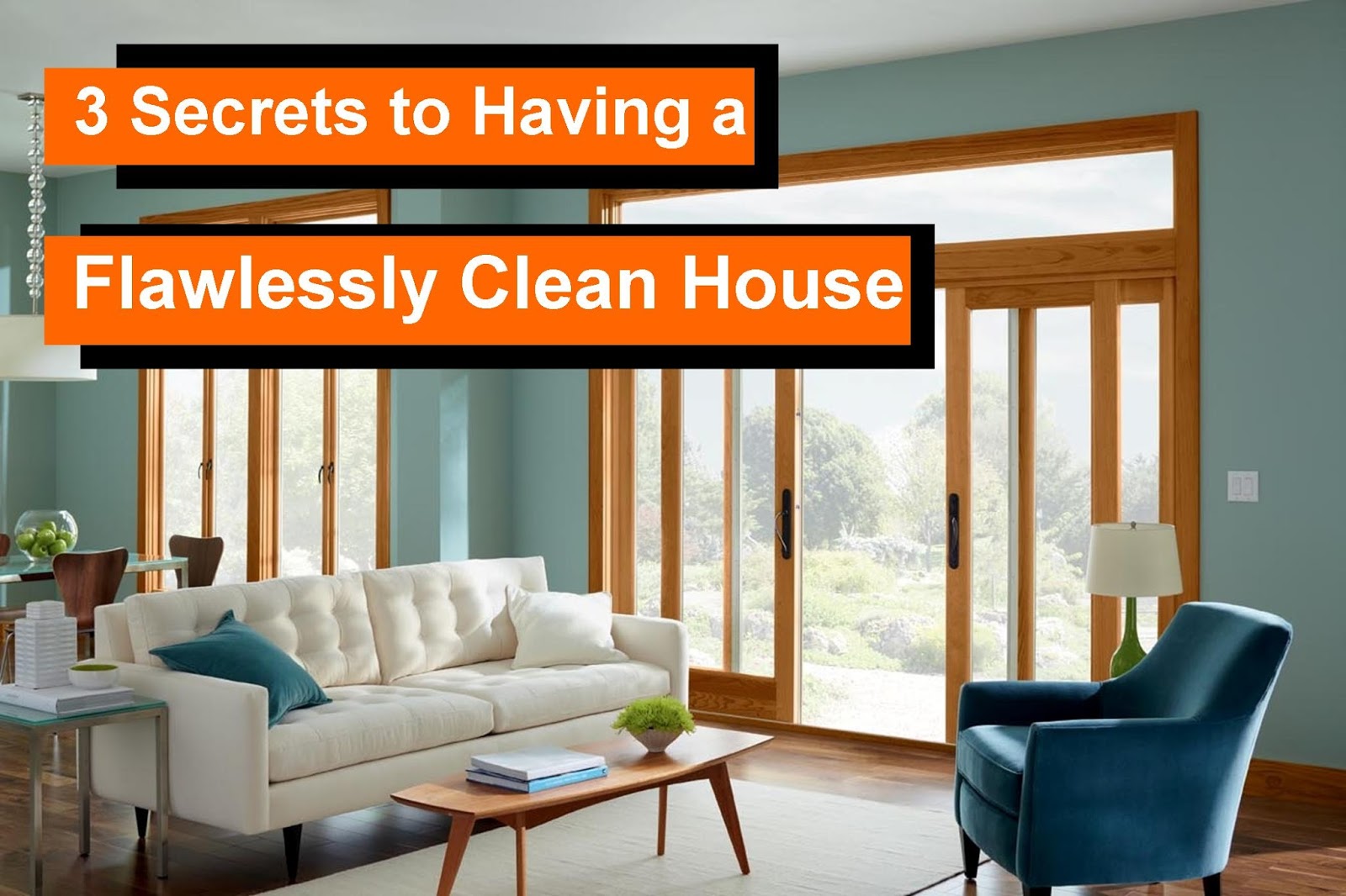 You know the type. Their homes are always impeccably clean. What do they know that you don't? We share three secrets of the impeccably clean house.