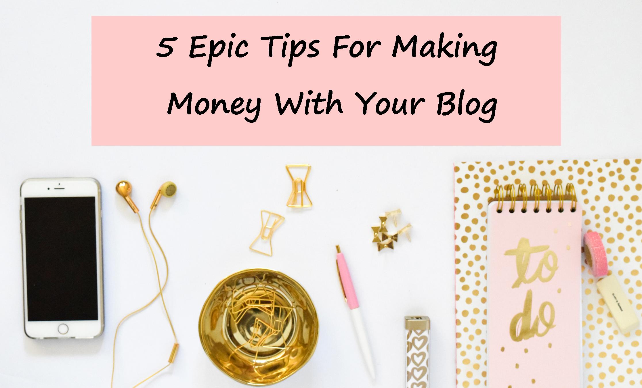 There are some resources that will make it so much easier to earn money from your hard work, and you might be able to make your blog your full-time thing!